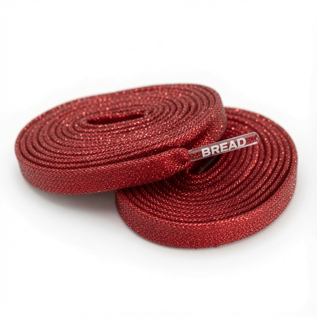 Sparkly Flat Bread Laces Bread