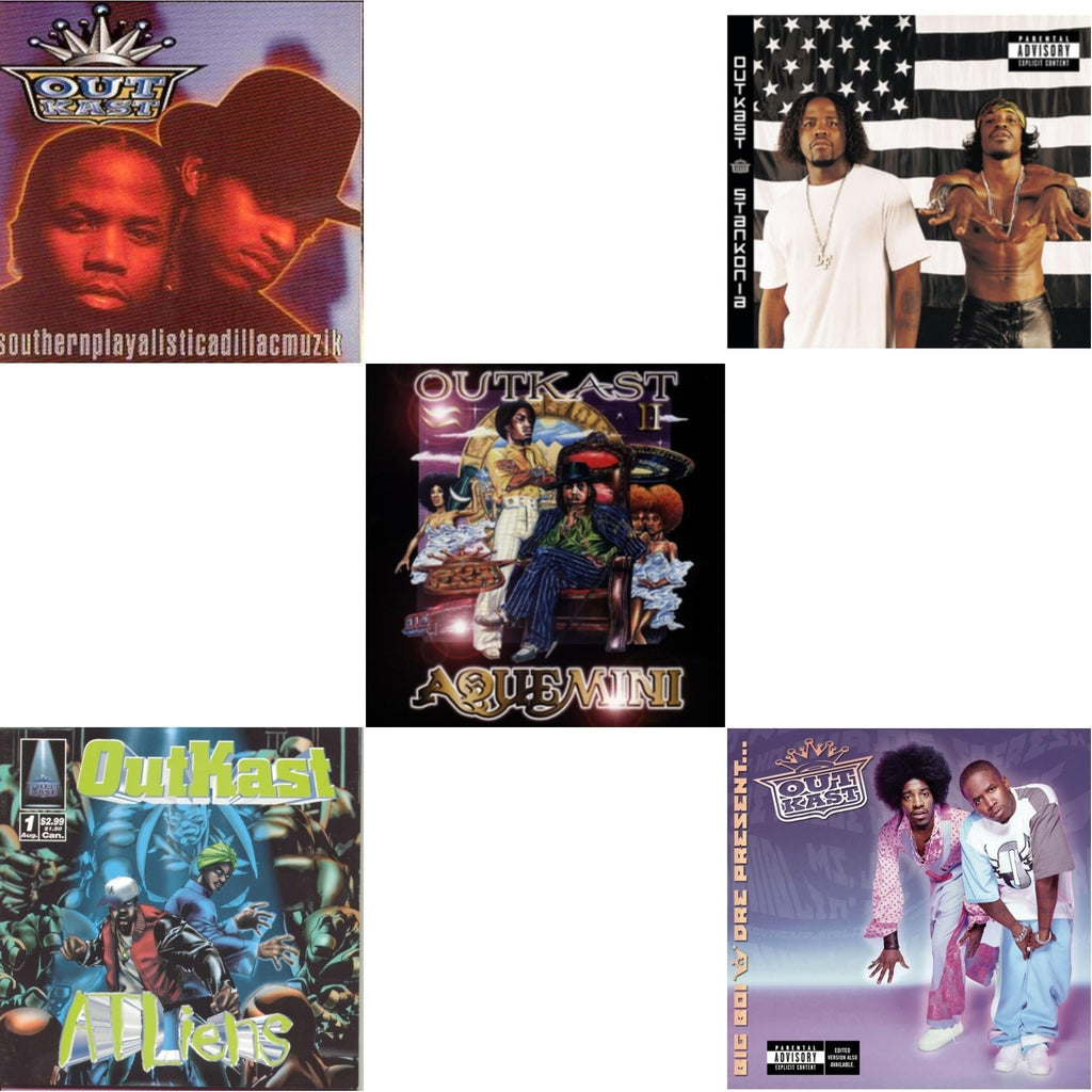 Southernplayalisticadillacmuzik & Atliens & Aquemini & Stankonia & Big Boi & Dre Present Outkast (Explicit) Bundle Music