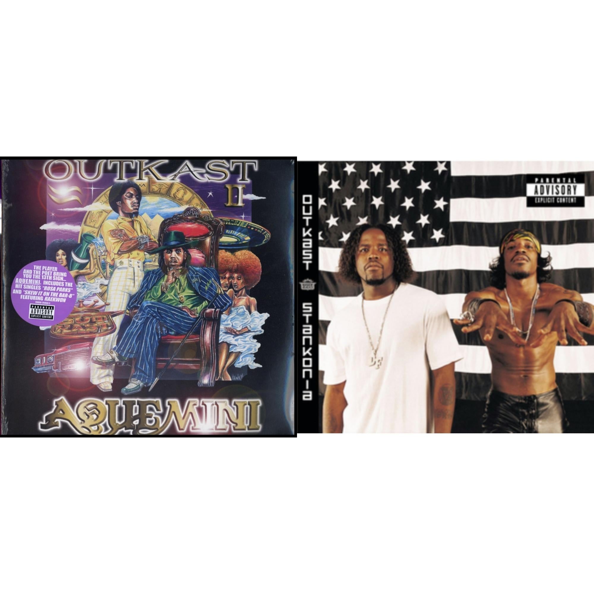 Outkast - Aquemini & Stankonia - LP Vinyl Bundle Bundle Music