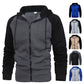 Men's Colorblock Fashion Raglan Sleeve Sweatshirt