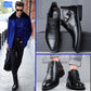 New style leather men's British business formal leather shoes