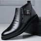 New style leather men's British business formal leather shoes