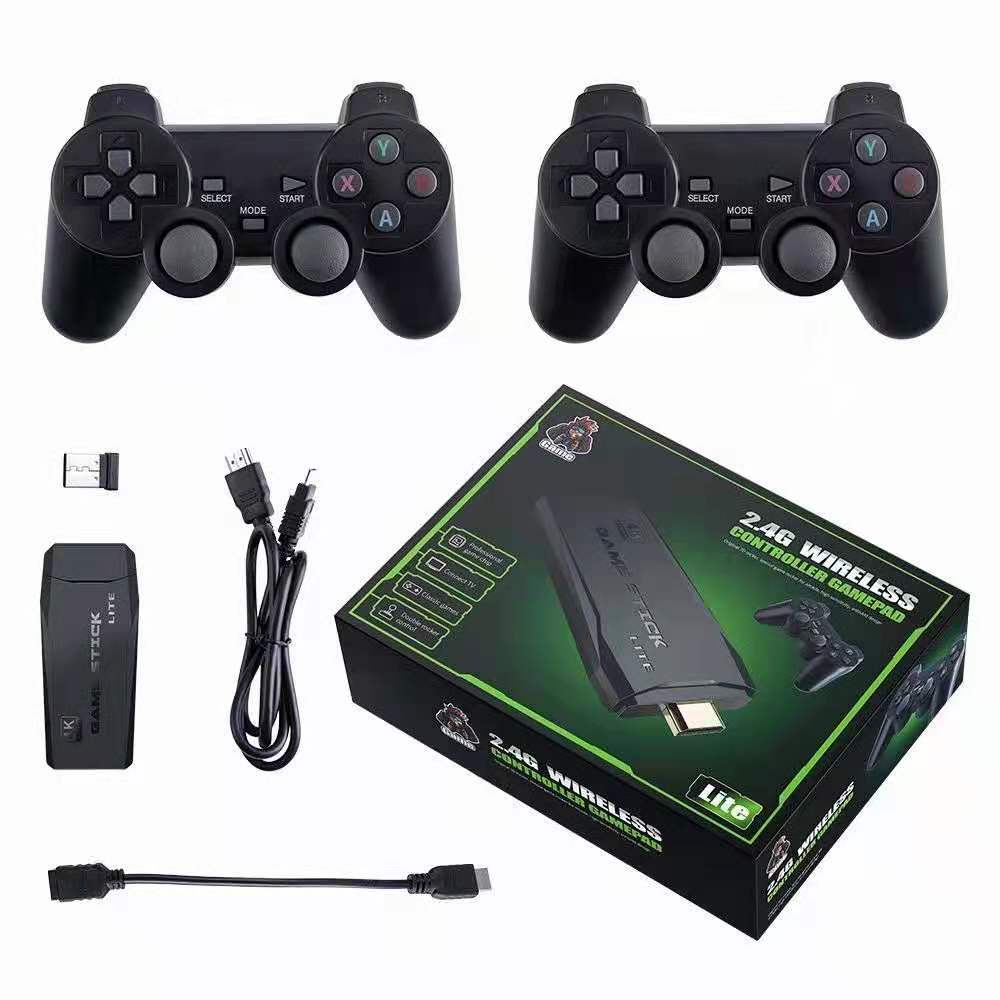 m8 game console Y3 U treasure 2.4G wireless PS1 TV game console HDMI HD