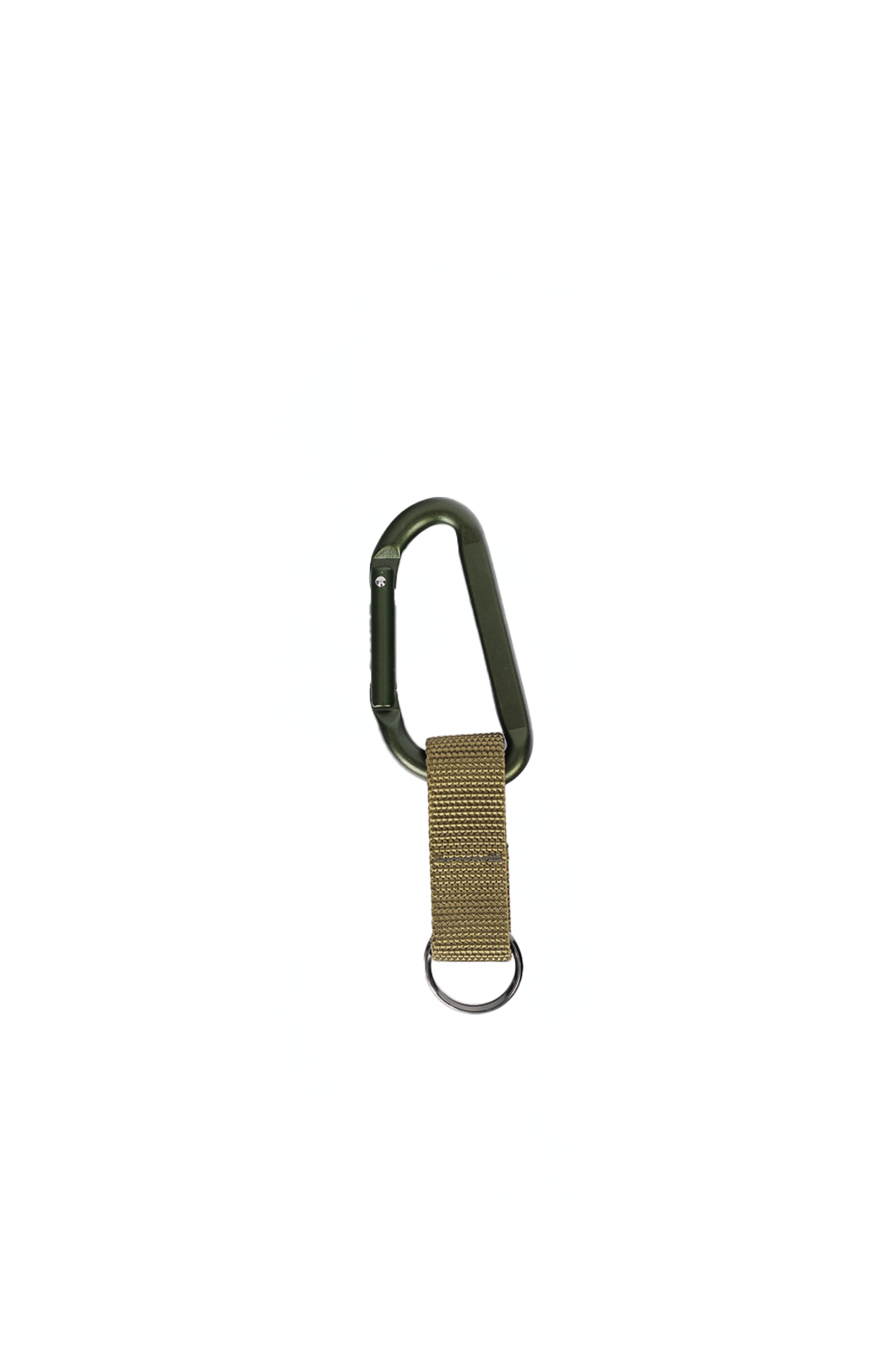 Jumbo Carabiner with Web Strap Key Ring Superline