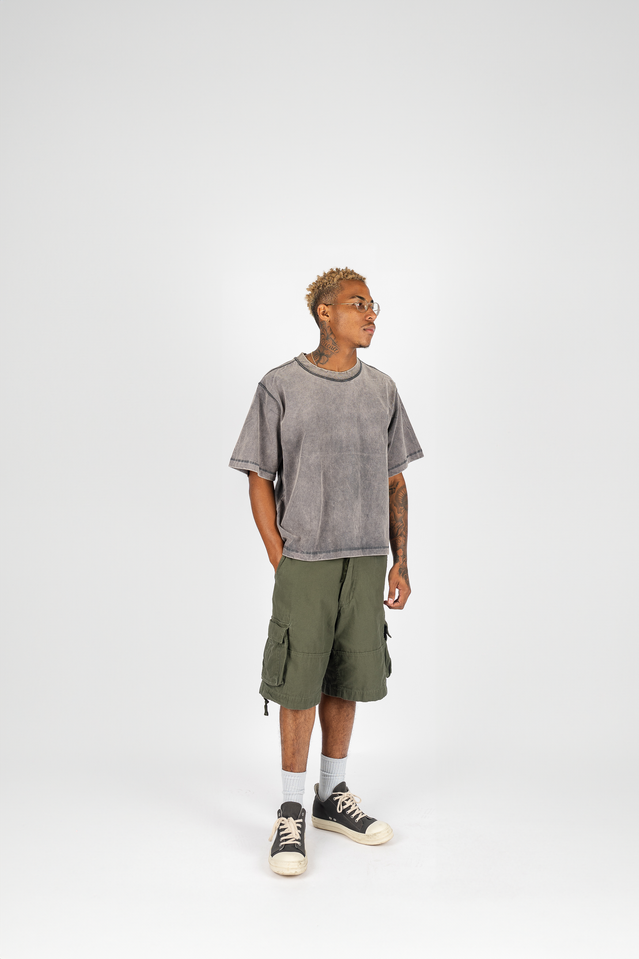 Vintage Utility Cargo Shorts Superline