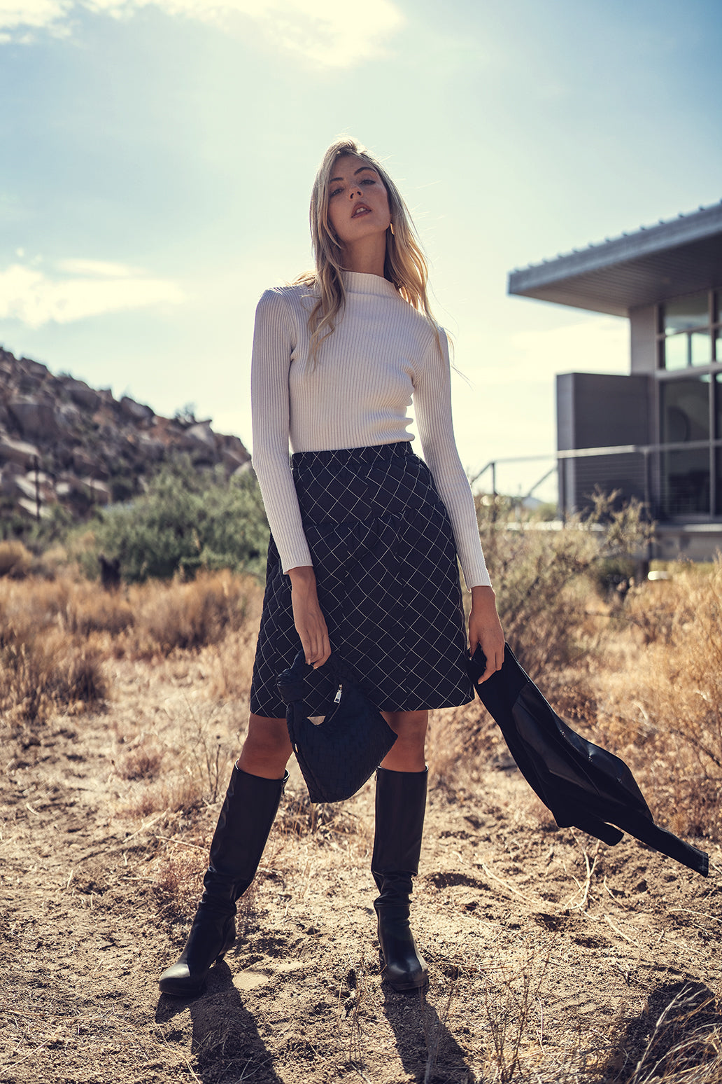 QUILTED SKIRT profile-nyc