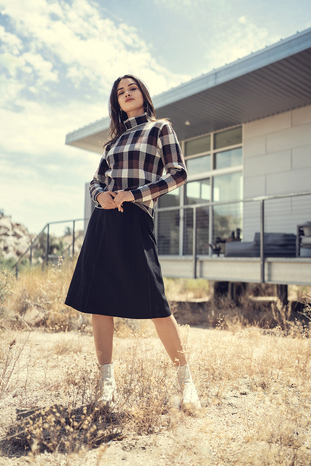 KNIT TURTLENECK SWEATER profile-nyc