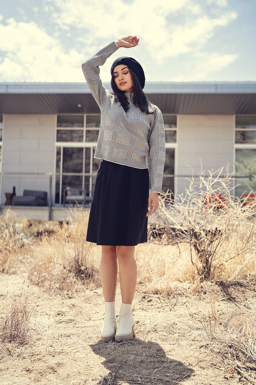 KNIT TURTLENECK SWEATER profile-nyc