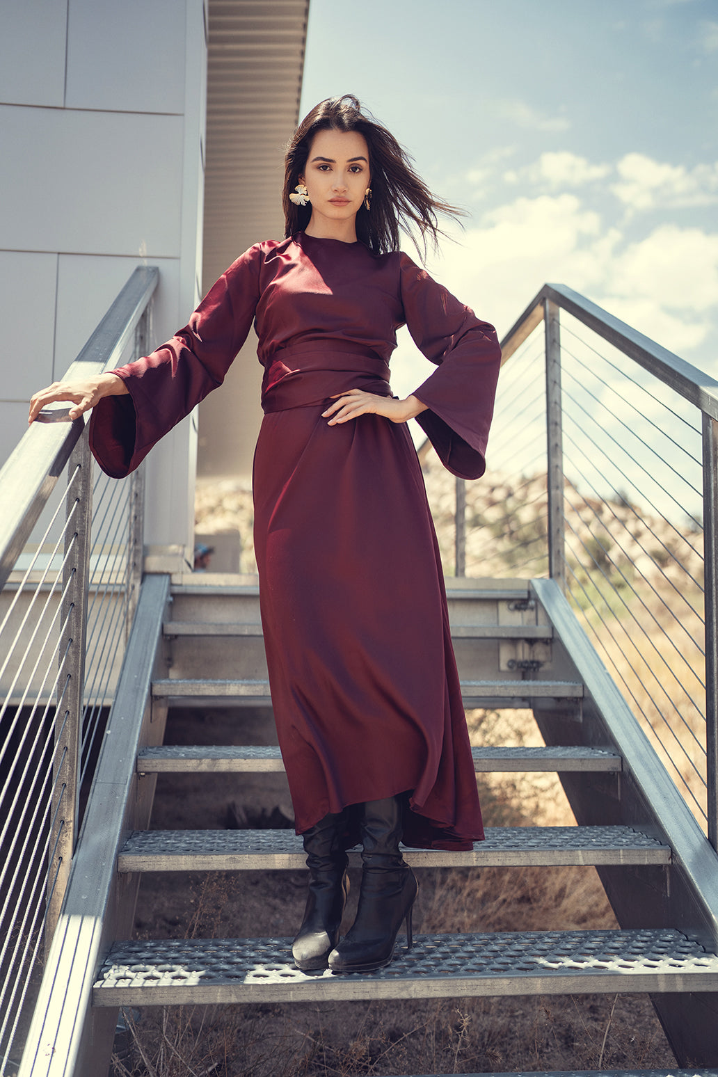 BELL SLEEVE DRESS profile-nyc