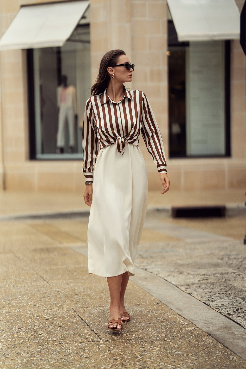 V STRAPPY SLIP DRESS profile-nyc