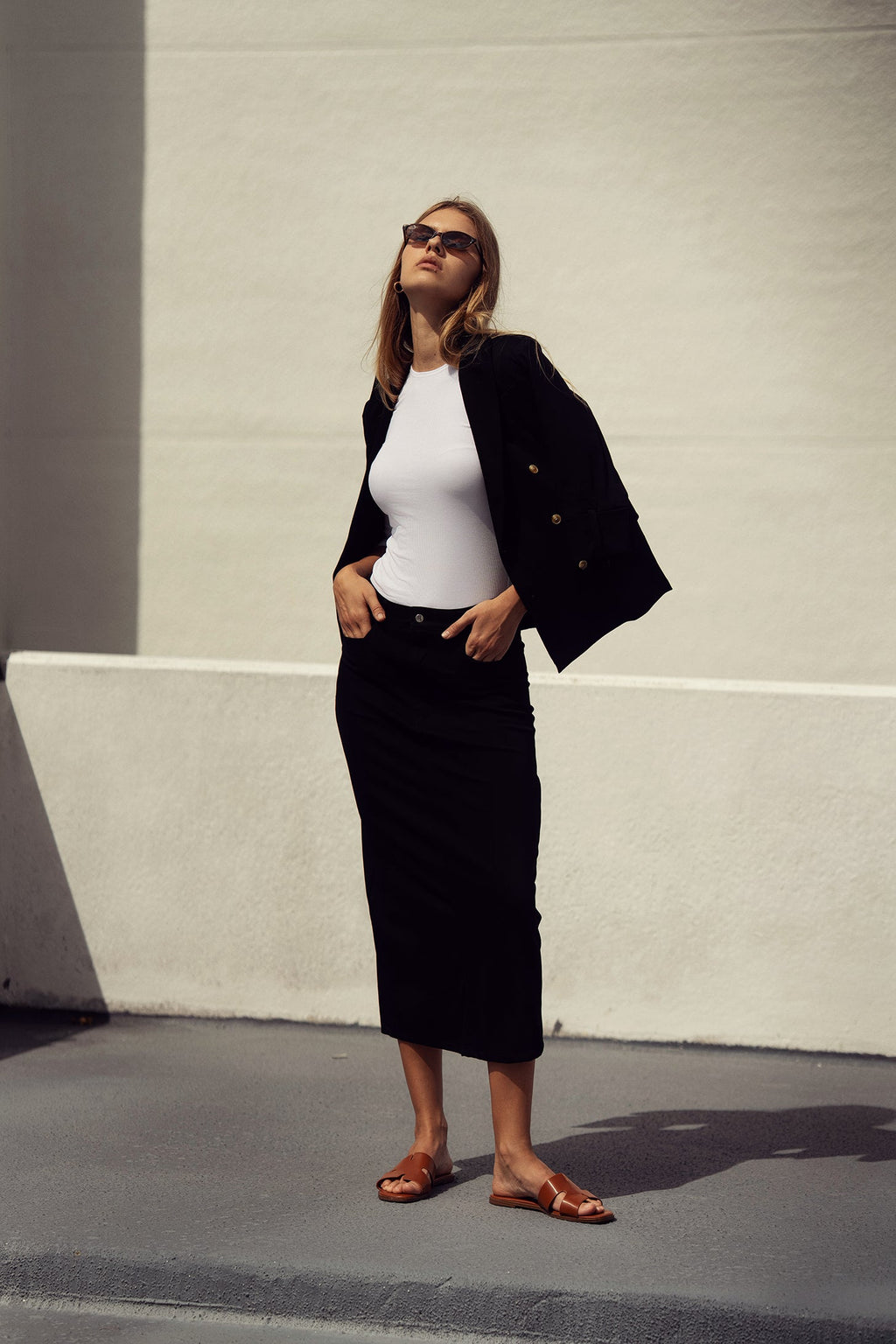 STRETCH SUMMER  BLAZER profile-nyc