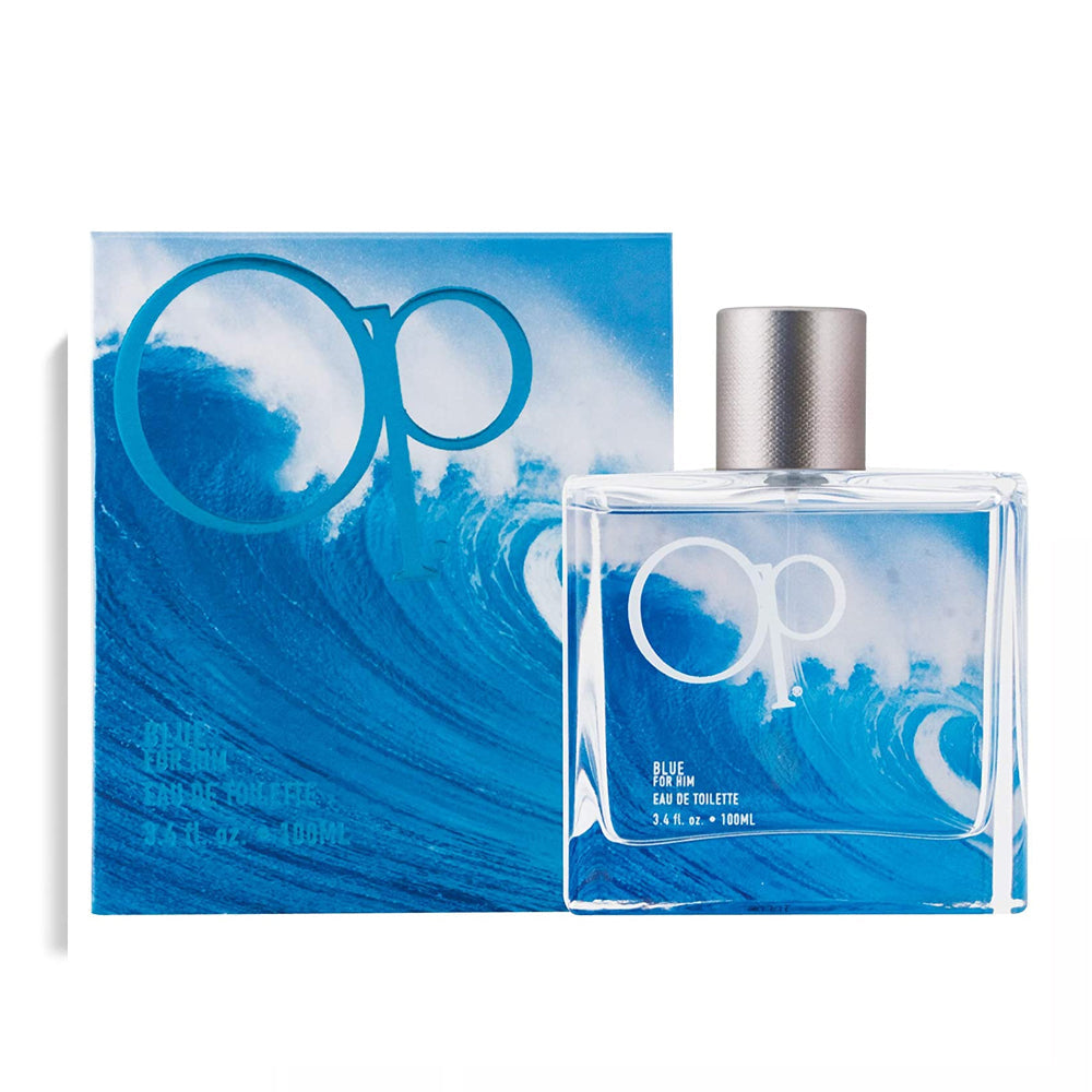 Ocean Pacific Blue for Him Eau De Toilette Spray, 3.4 Oz FashionMojos.com