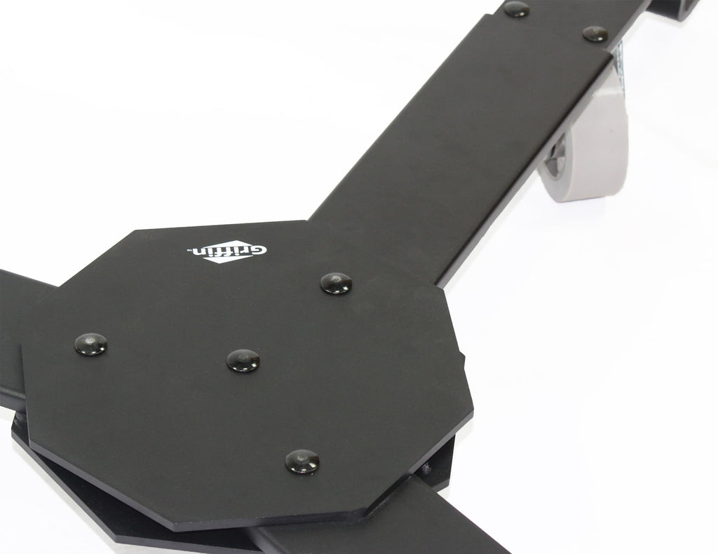 Piano Truck Dolly by GRIFFIN | Spider Mobileer Cart for Baby Grand Pianos | 3 Wheel Moving Dollie Stand with Adjustable Legs | Heavy-Duty Sturdy Placement Mount Holder GeekStands.com