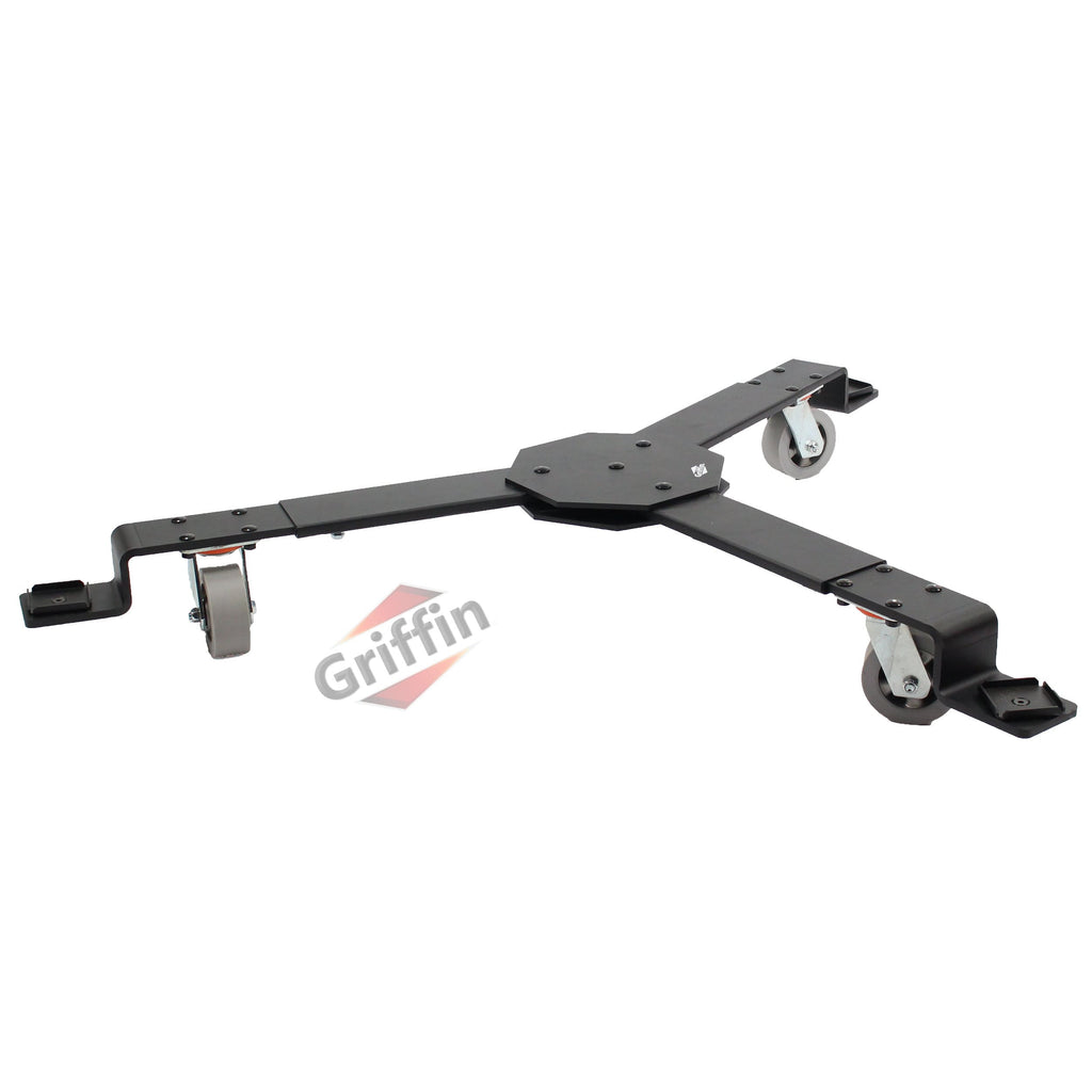Piano Truck Dolly by GRIFFIN | Spider Mobileer Cart for Baby Grand Pianos | 3 Wheel Moving Dollie Stand with Adjustable Legs | Heavy-Duty Sturdy Placement Mount Holder GeekStands.com