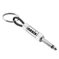 Oasis Logo Guitar Plug Keychain Pluginz Keychains