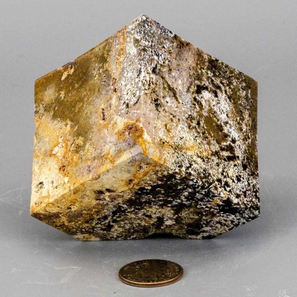 Ocean Jasper Crystal Cut Corner Cube Polished Stone Crystal Destiny