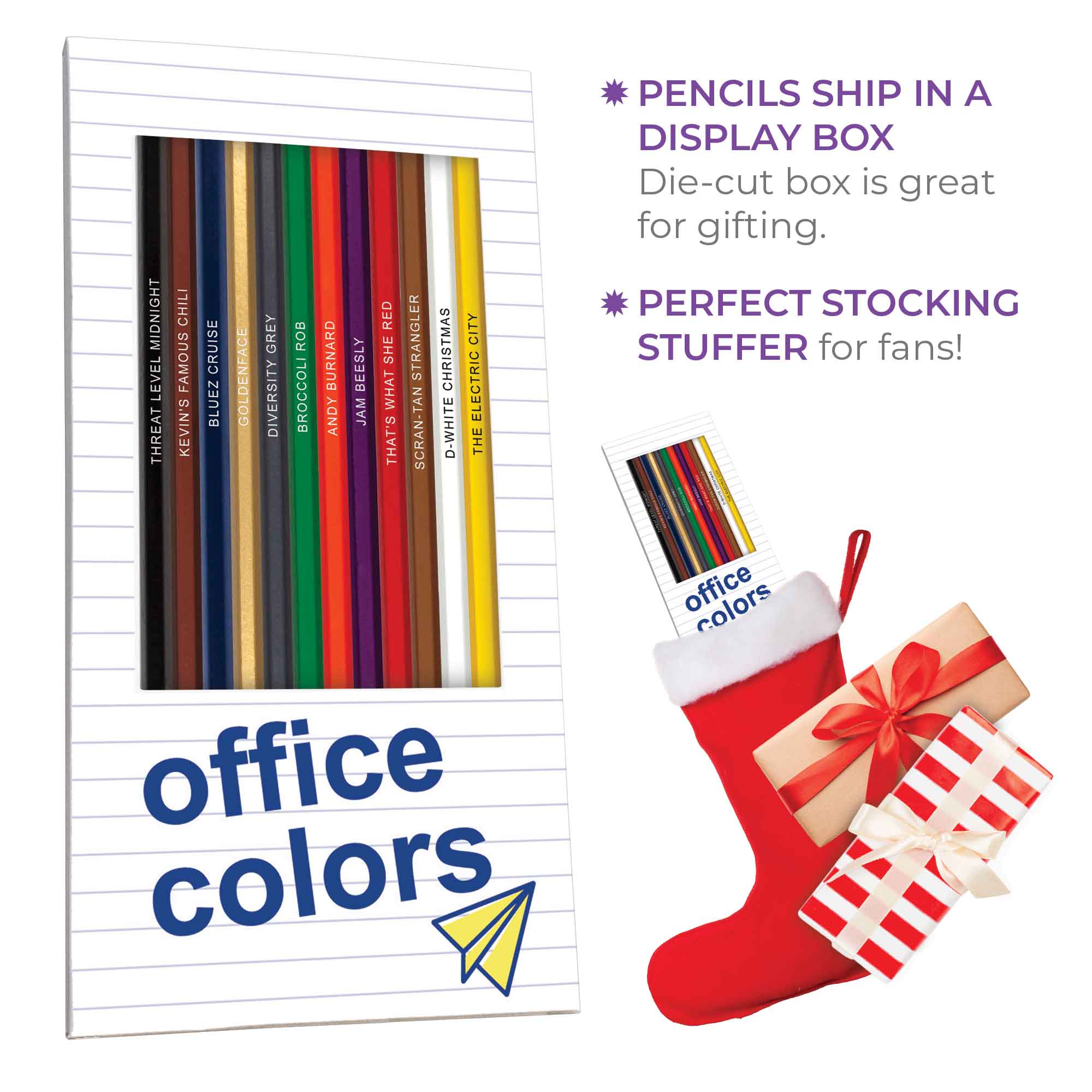 Office Colors Colored Pencils for Fans of The Office Pop Colors
