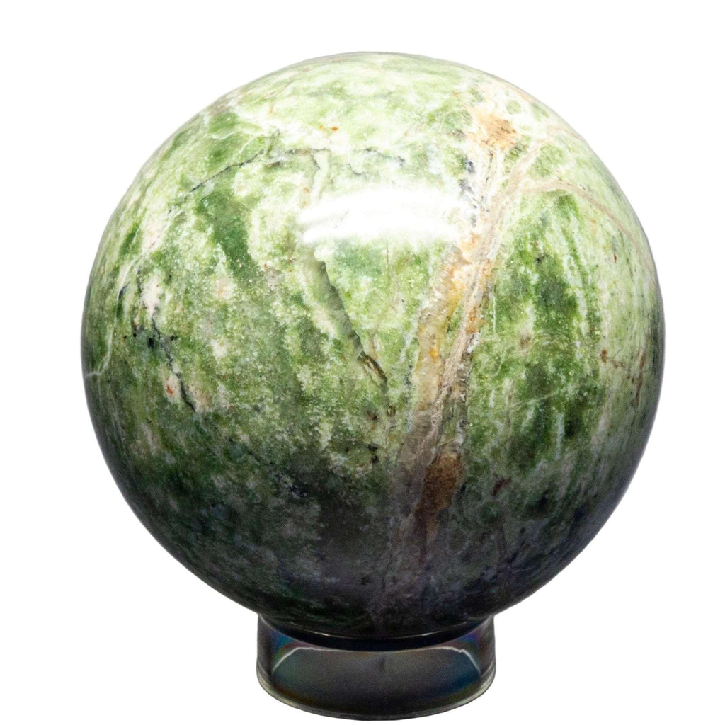 Olive Opal Sphere 75-76mm Crystal Destiny