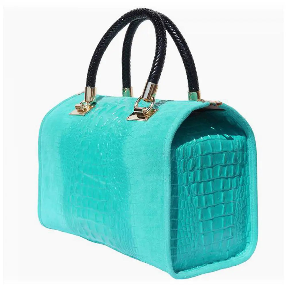 Emma Leather Boston-Bag FashionMojos.com