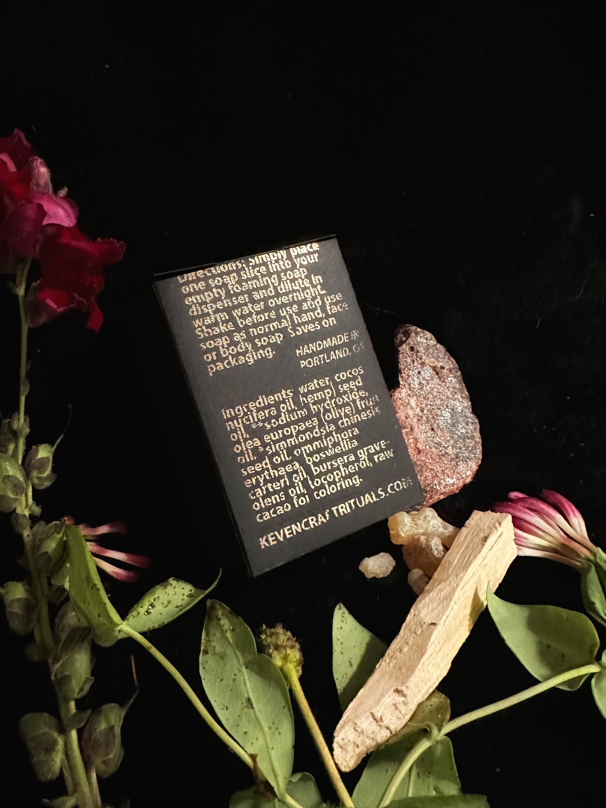 Foaming Soap - Opoponax + Palo Santo Foaming Soap Concentrate Keven Craft Rituals