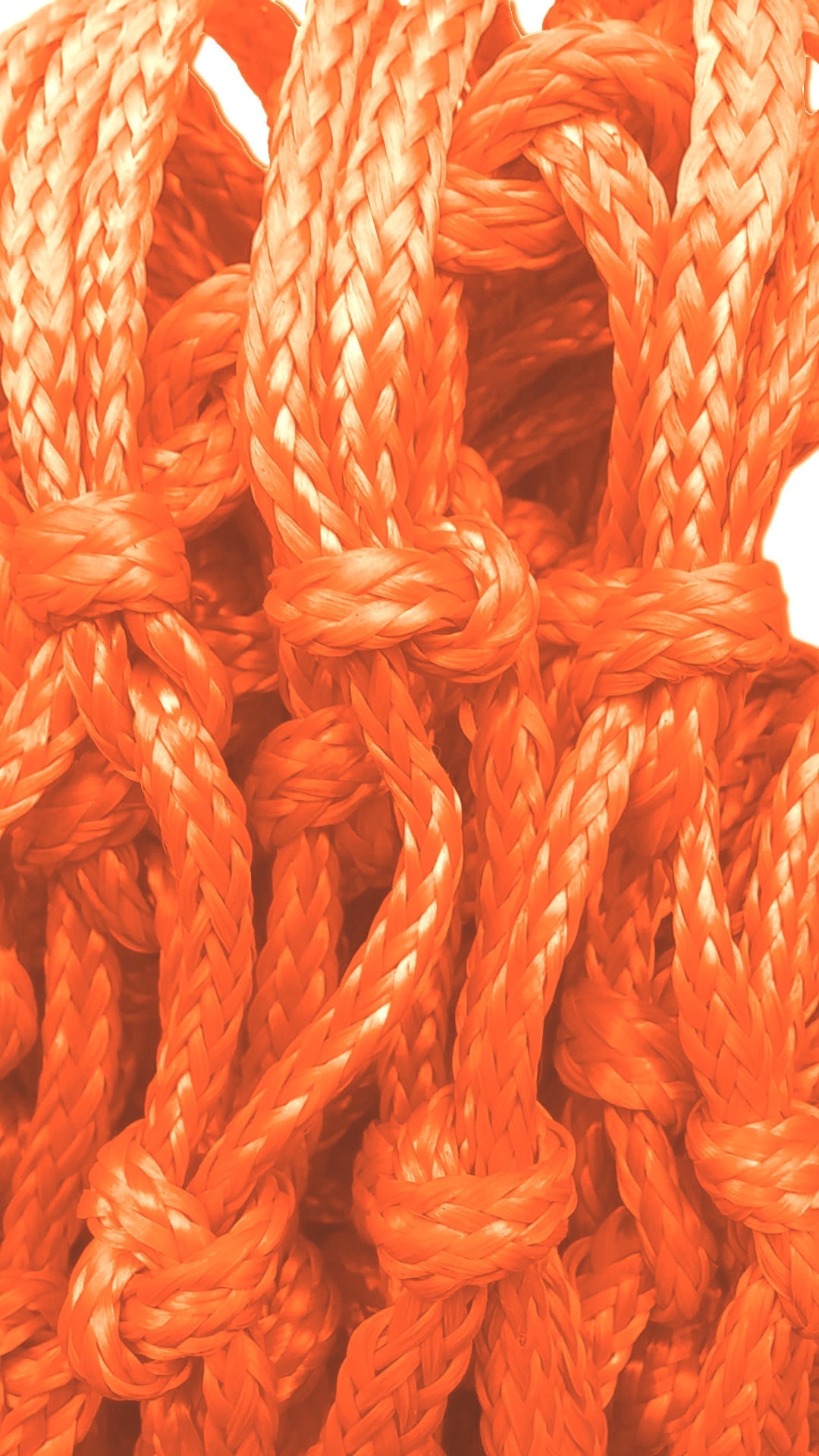 Krazy Netz Heavy Duty Orange Basketball Rim Net Krazy Netz & Patchez