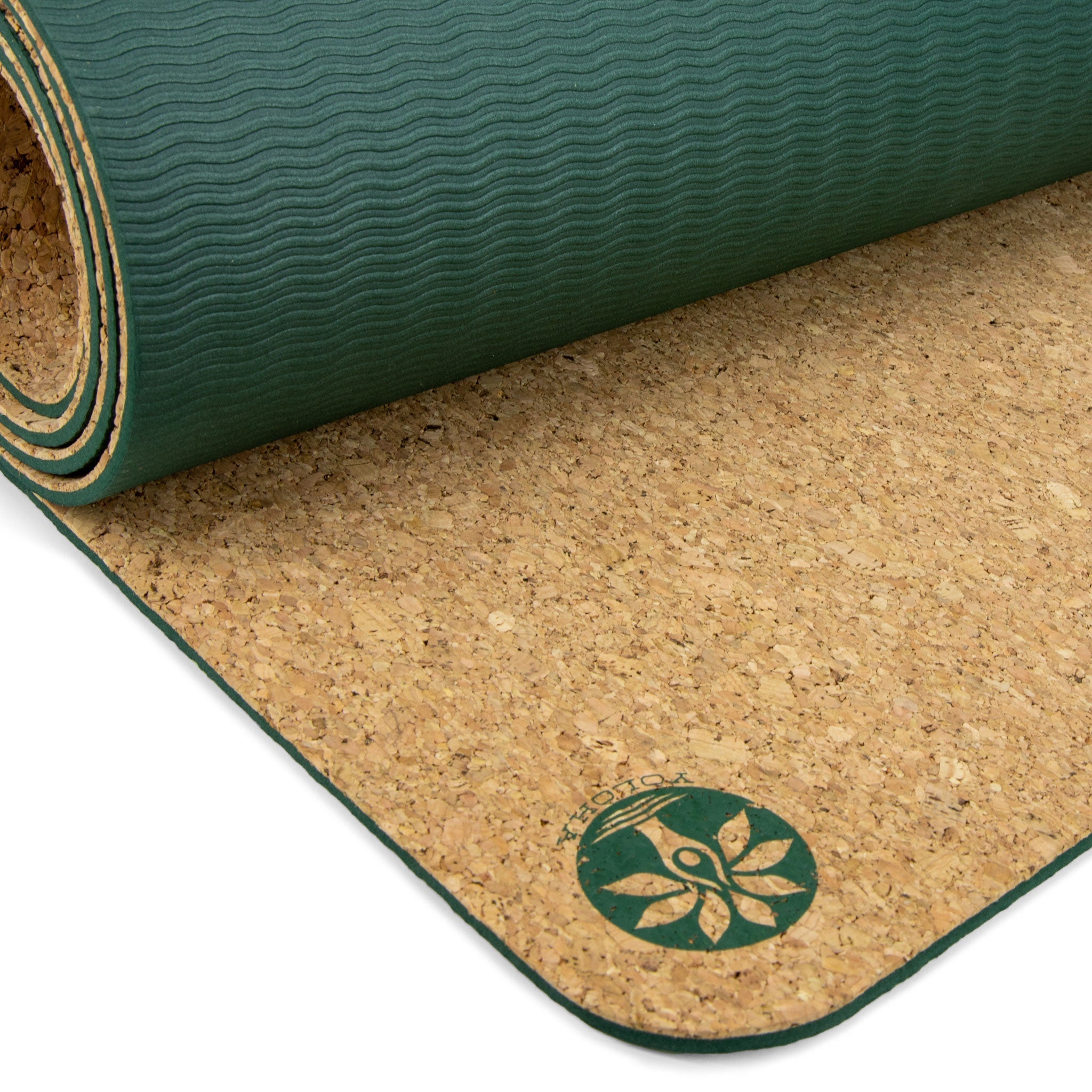 Swirly Flow Original Cork Yoga Mat Yoloha Yoga