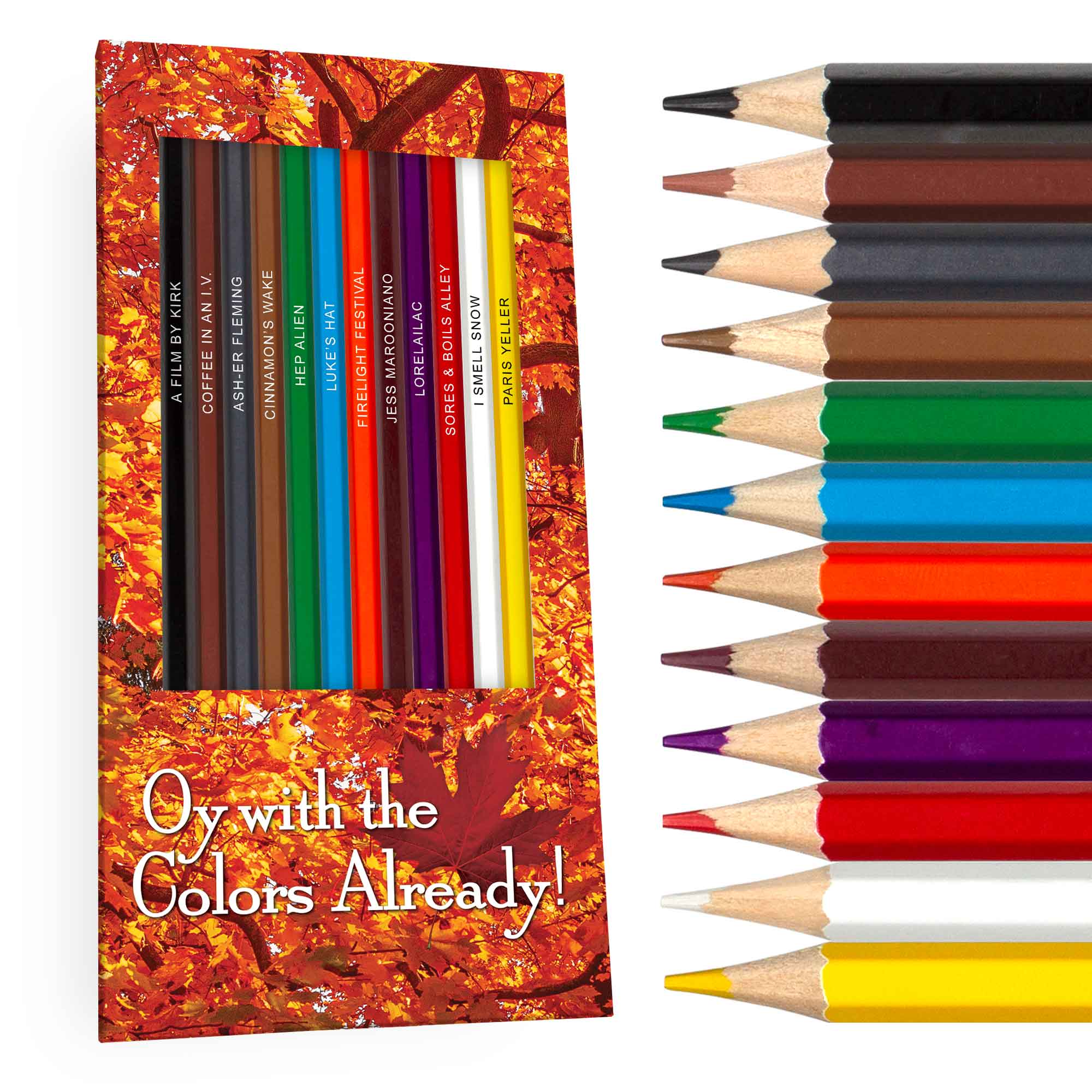 Oy With The Colors Already! Colored Pencils for Fans of Gilmore Girls Pop Colors