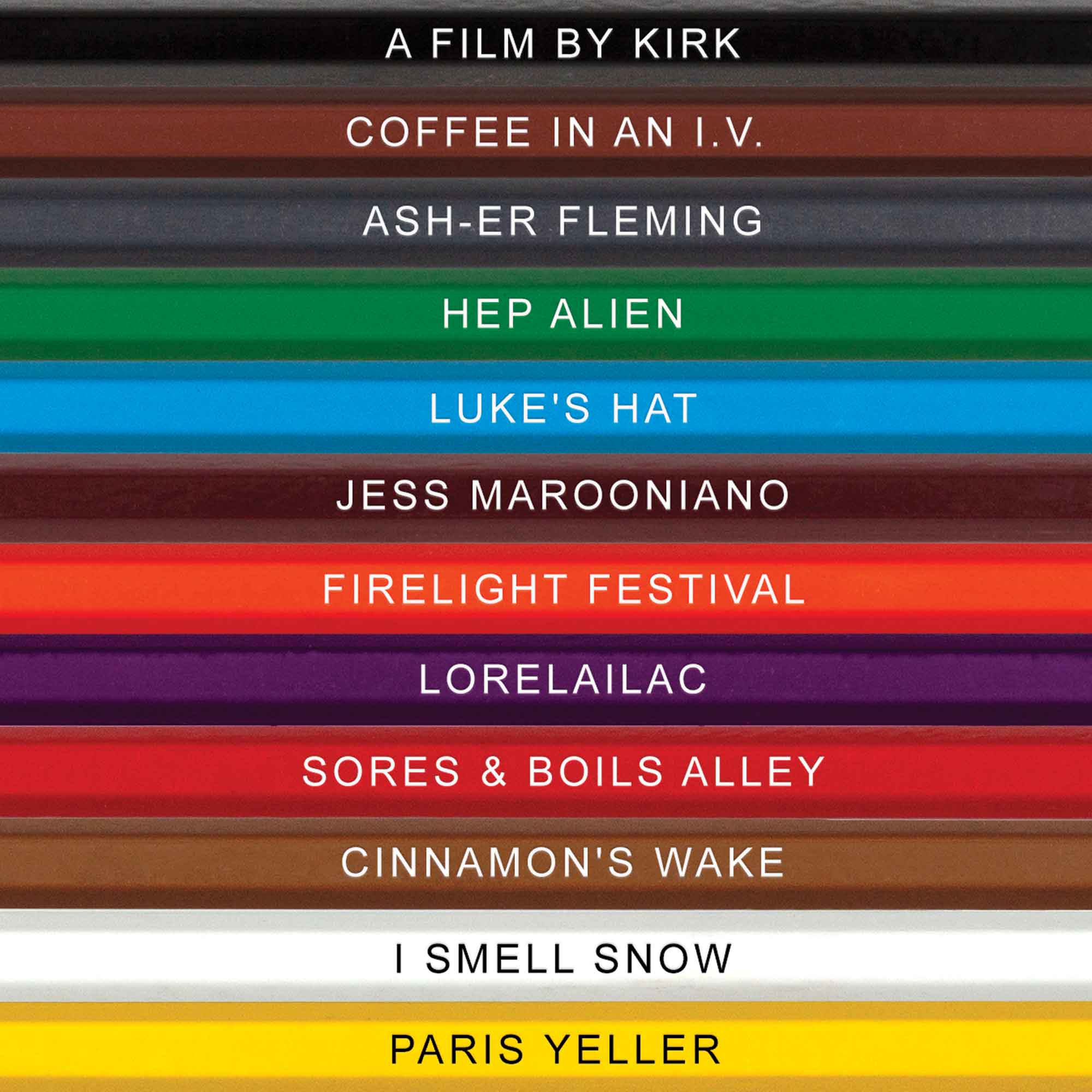 Oy With The Colors Already! Colored Pencils for Fans of Gilmore Girls Pop Colors
