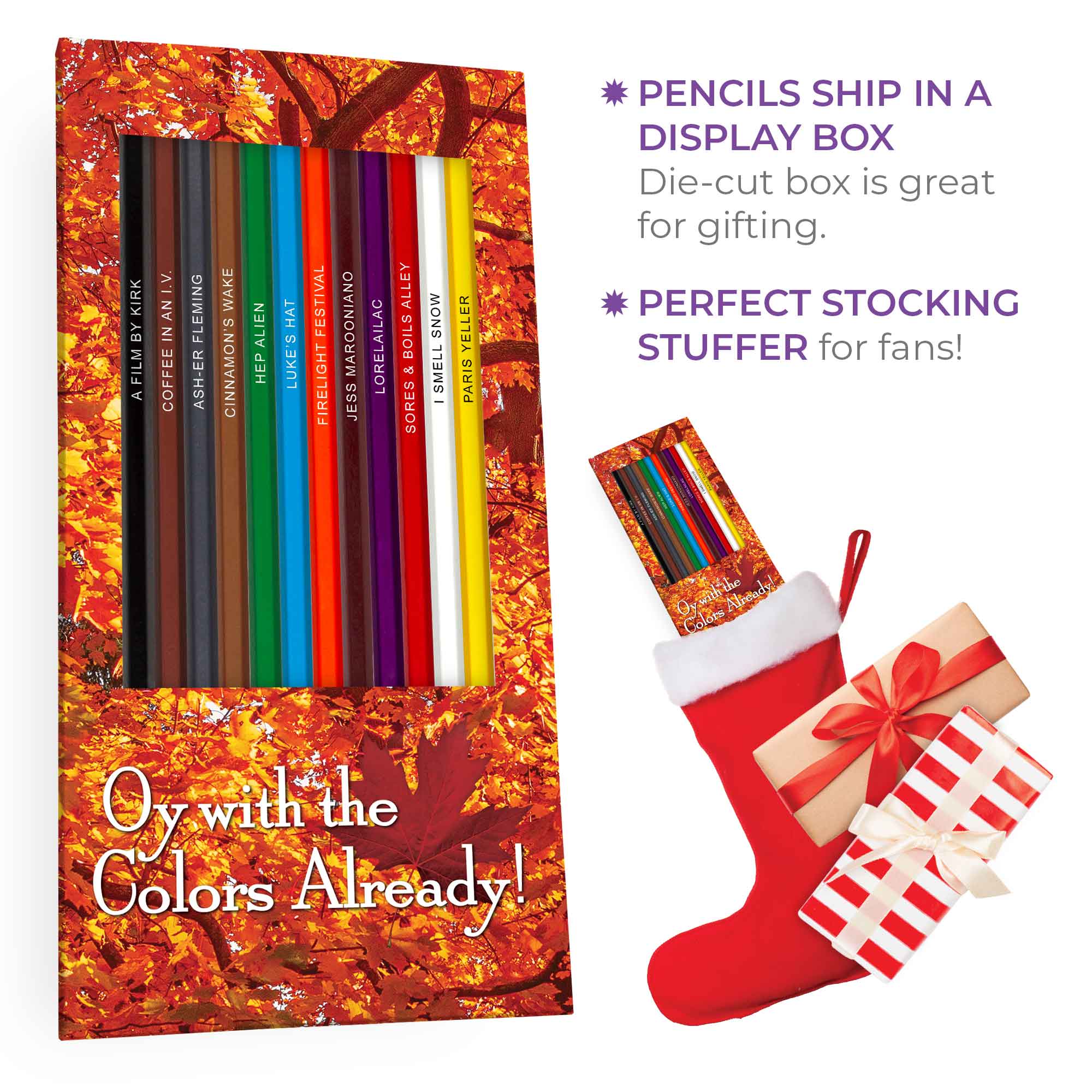 Oy With The Colors Already! Colored Pencils for Fans of Gilmore Girls Pop Colors