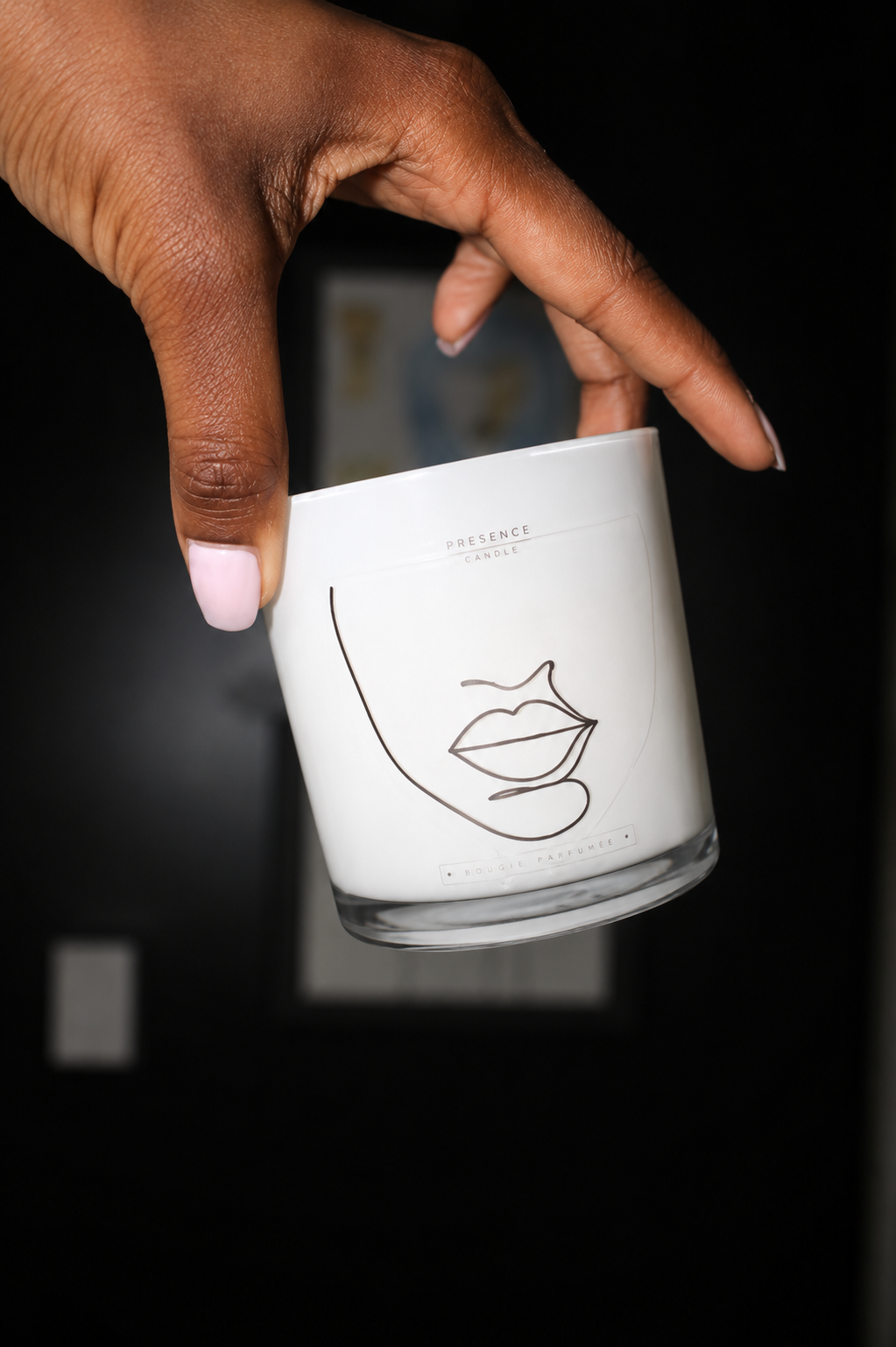 A SOLITUDE CANDLE Predominantly Black