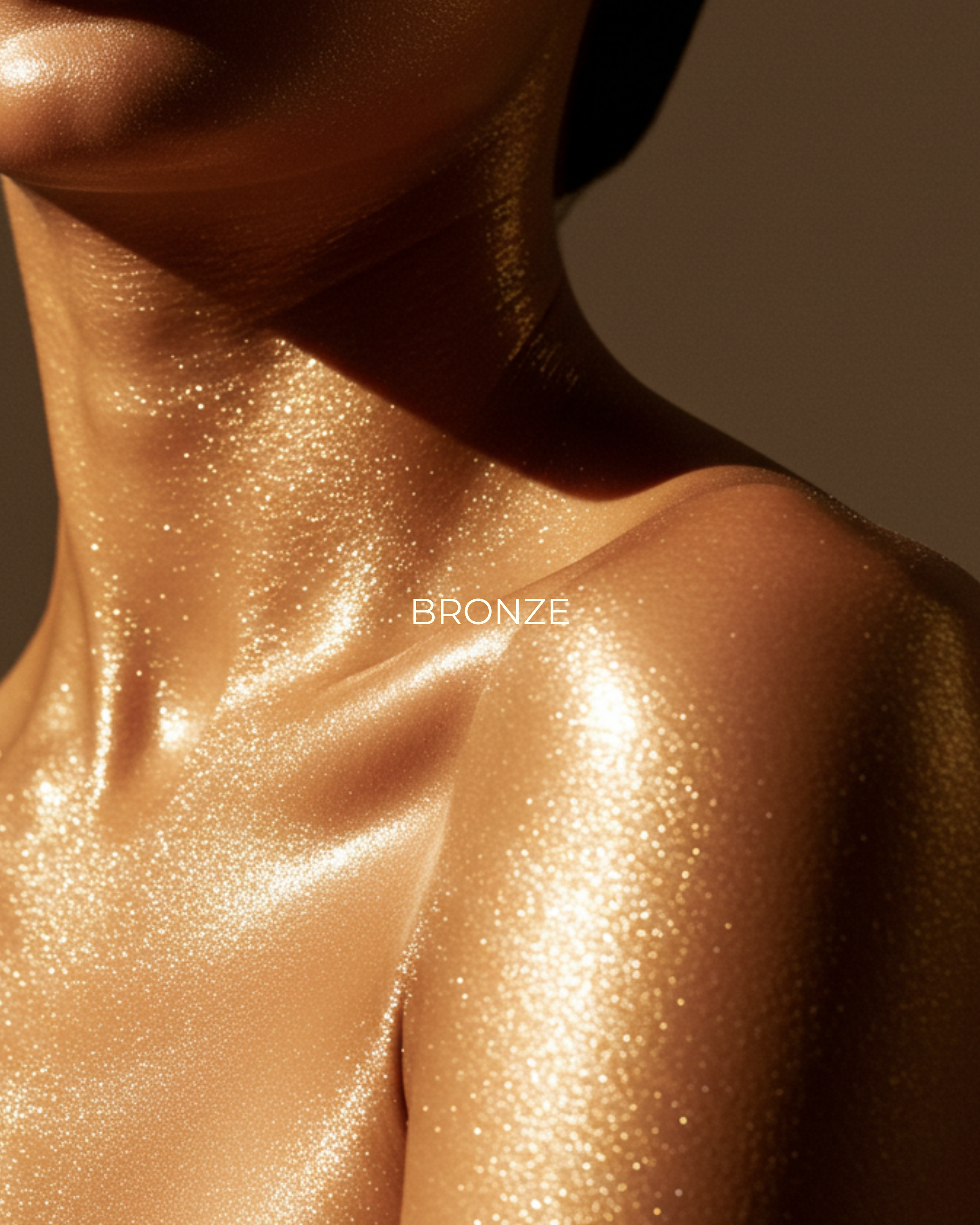 SUN GLAZE, A SHIMMER OIL Predominantly Black