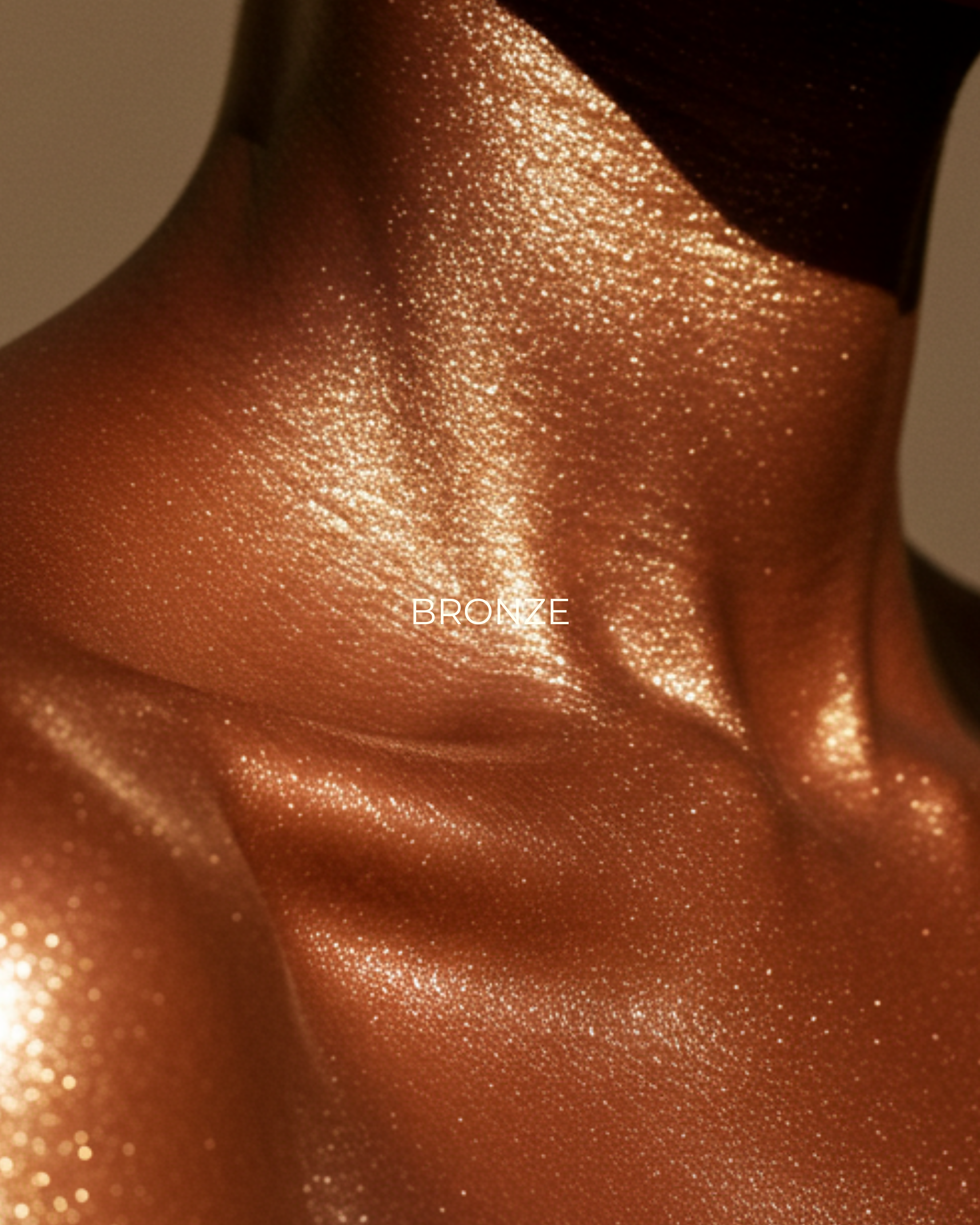 SUN GLAZE, A SHIMMER OIL Predominantly Black