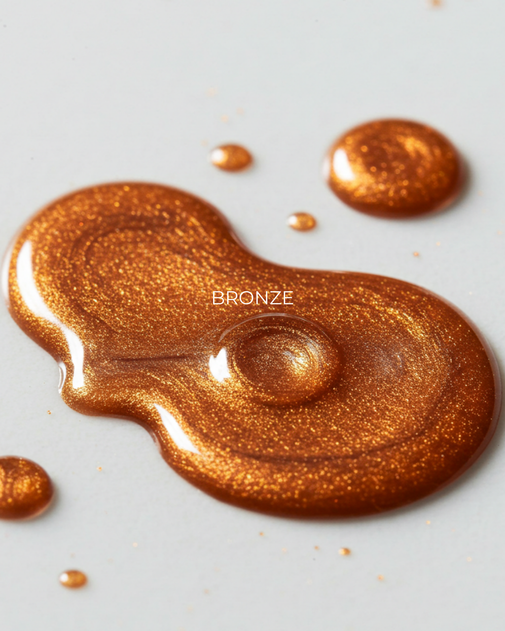 SUN GLAZE, A SHIMMER OIL Predominantly Black