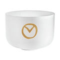 12" Planetary Tuned Crystal Singing Bowl, Synodic Day 194.18 Hz Utah Energy Healing Center