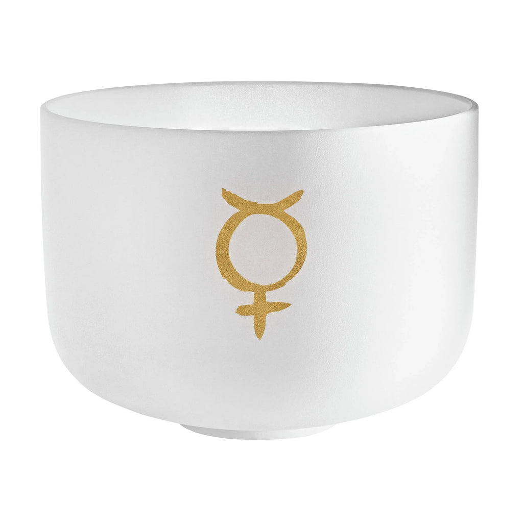 12" Planetary Tuned Crystal Singing Bowl, Mercury 141.27 Hz Utah Energy Healing Center