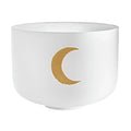 12" Planetary Tuned Crystal Singing Bowl, Synodic Moon 210.42 Hz Utah Energy Healing Center
