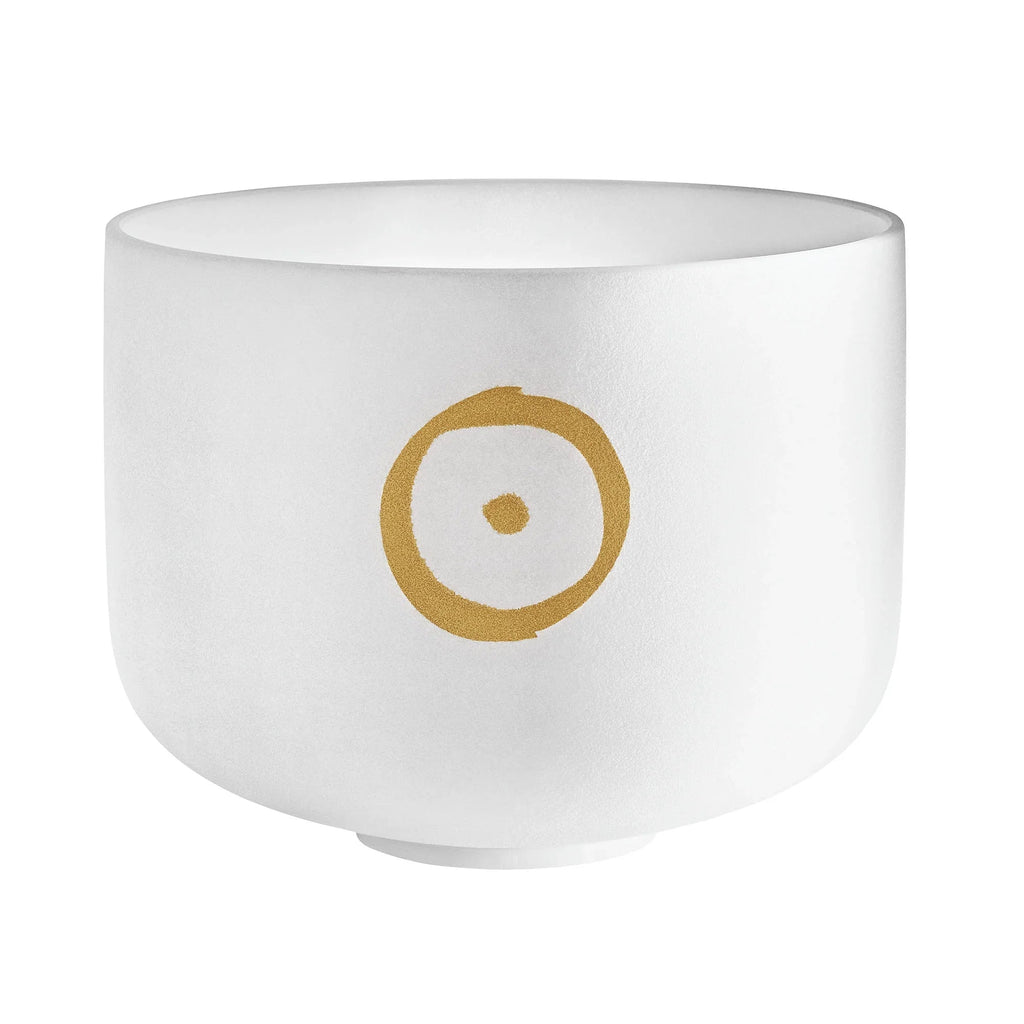 12" Planetary Tuned Crystal Singing Bowl, Sun 126.22 Hz Utah Energy Healing Center