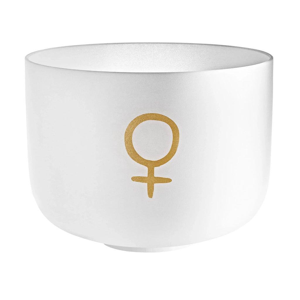 12" Planetary Tuned Crystal Singing Bowl, Venus 221.23 Hz Utah Energy Healing Center