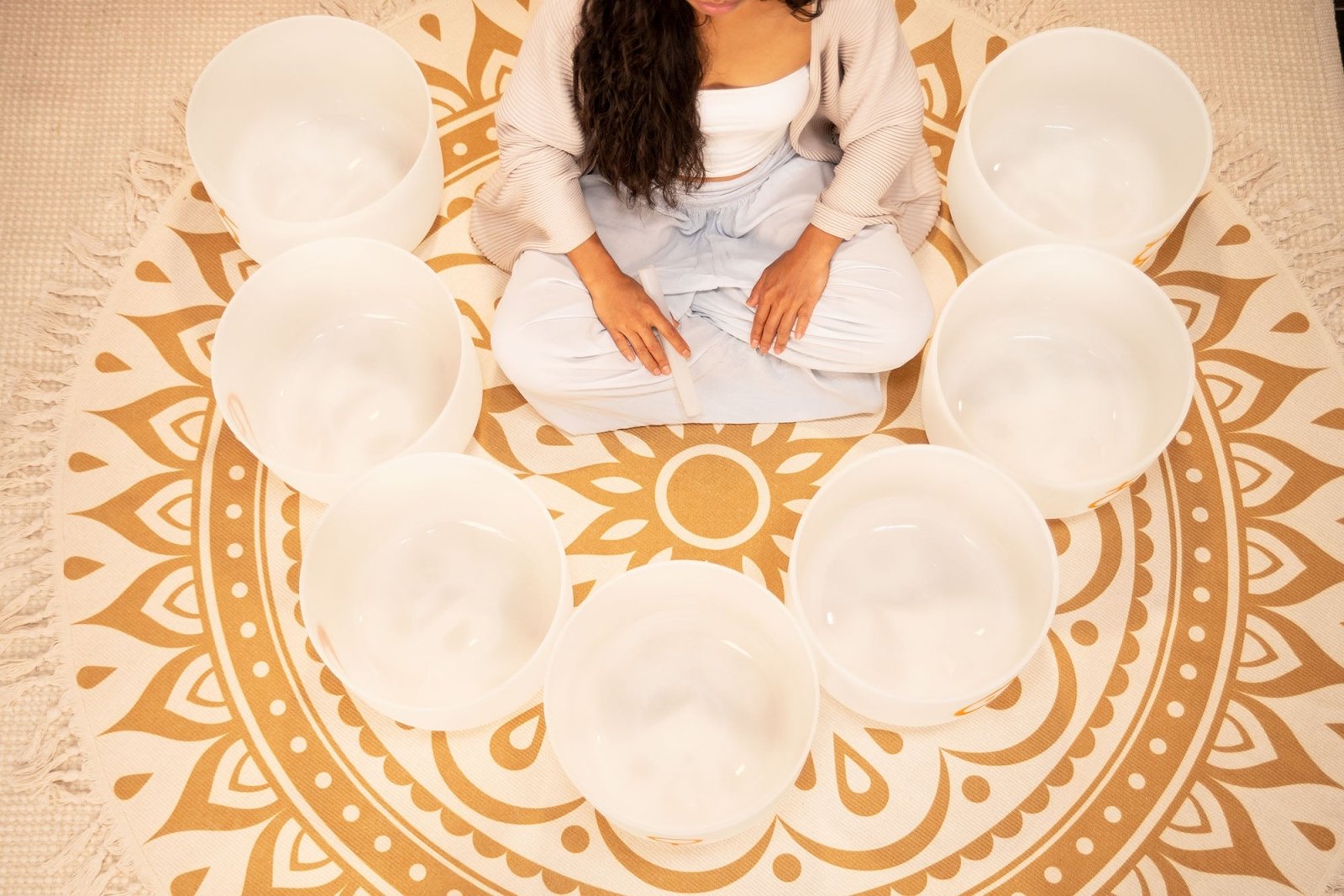 7 Planetary Crystal Singing Bowls - Cosmic Chakra Set Sound Healing LAB