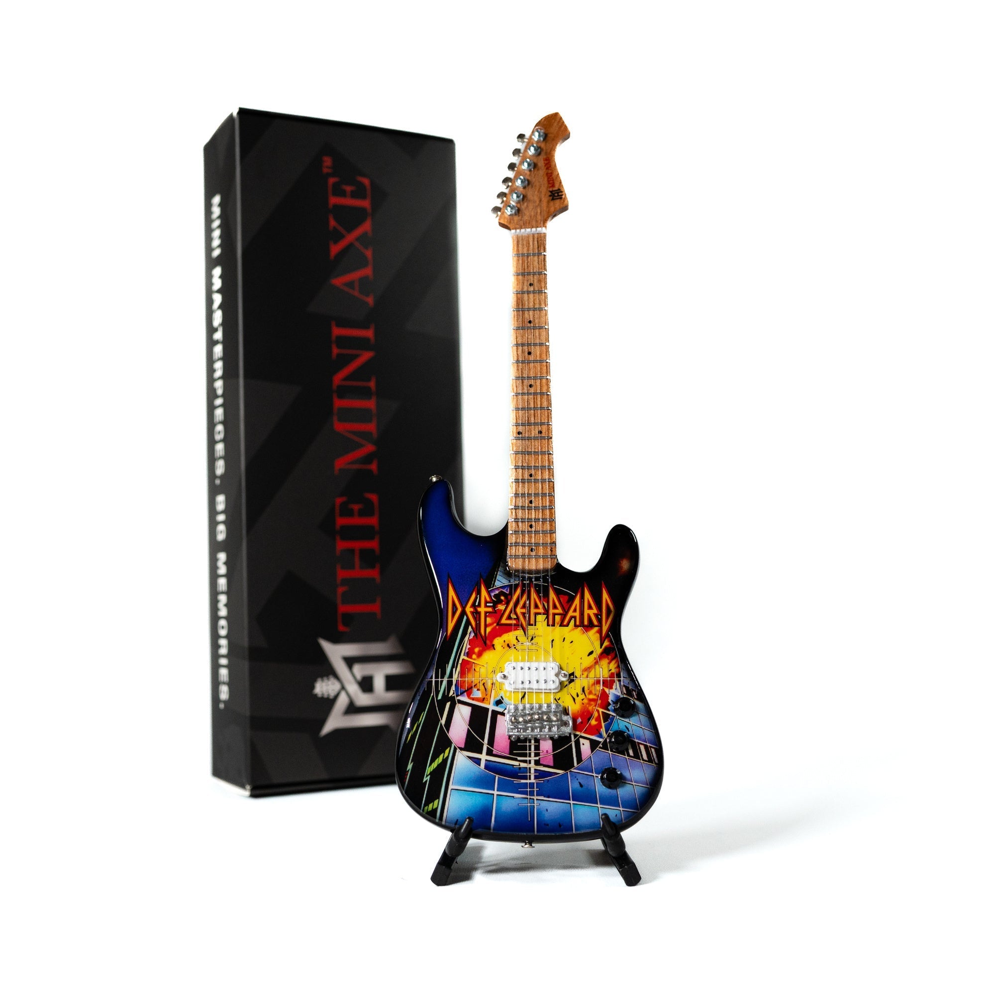 Def Leppard’s “Pyromania” Mini Axe The Mini Axe