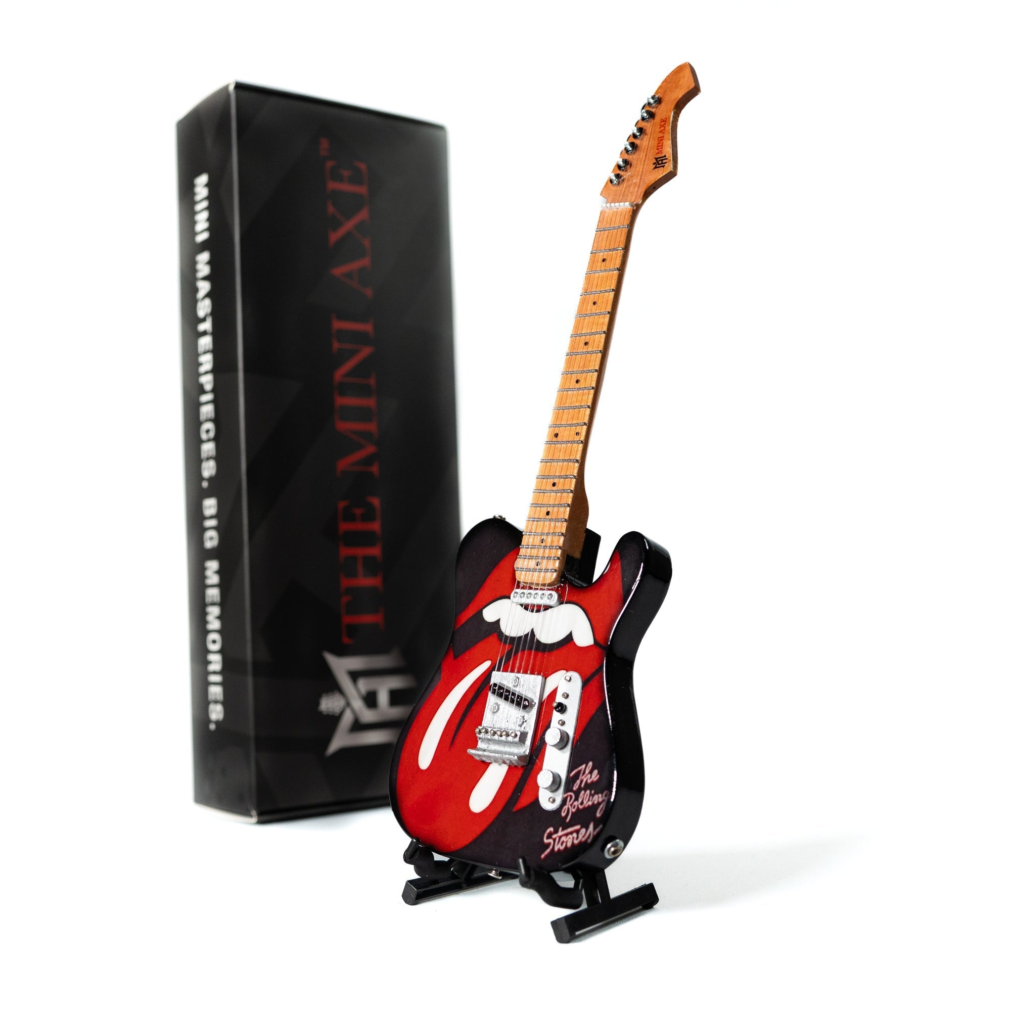 The Rolling Stones "Tongue and Lips" Mini Axe The Mini Axe