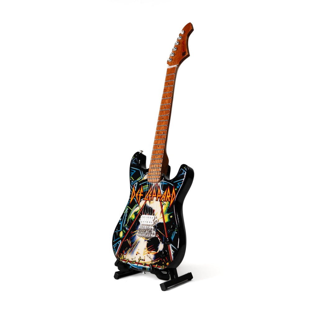 Def Leppard’s “Hysteria” Collectible Miniature Guitar The Mini Axe
