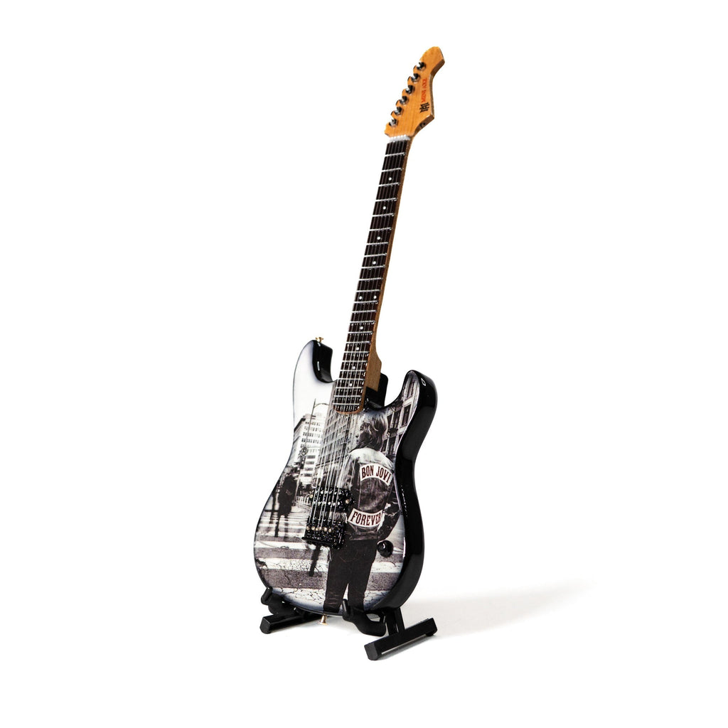 Bon Jovi Forever Album Miniature Guitar The Mini Axe
