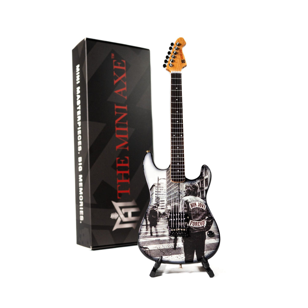 Bon Jovi Forever Album Miniature Guitar The Mini Axe