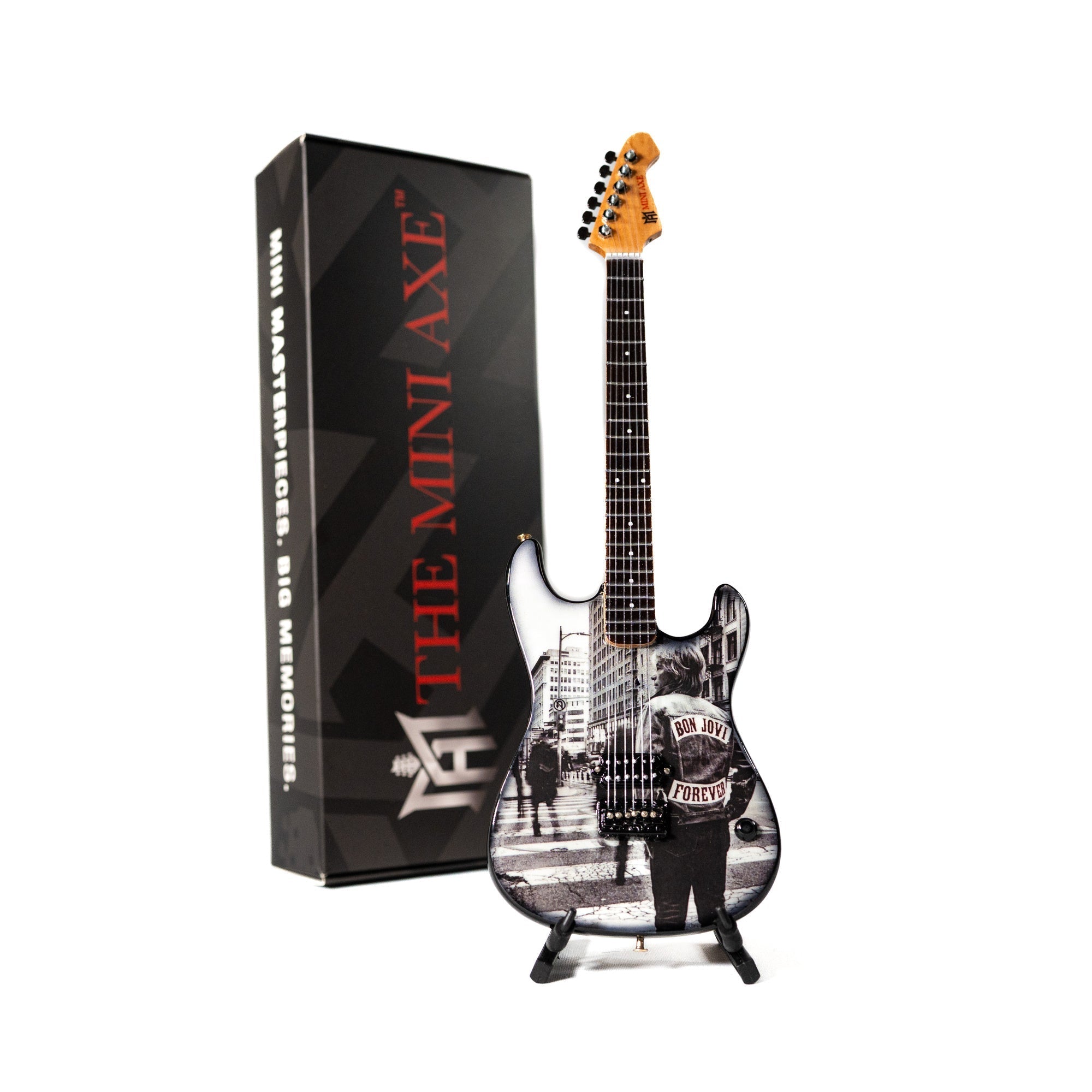Bon Jovi Forever Album Miniature Guitar The Mini Axe