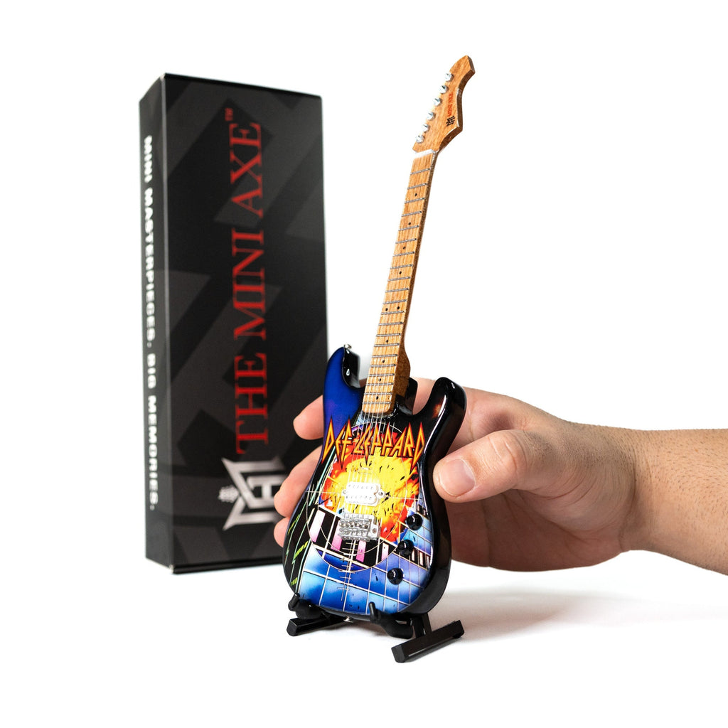 Def Leppard’s “Pyromania” Mini Axe The Mini Axe
