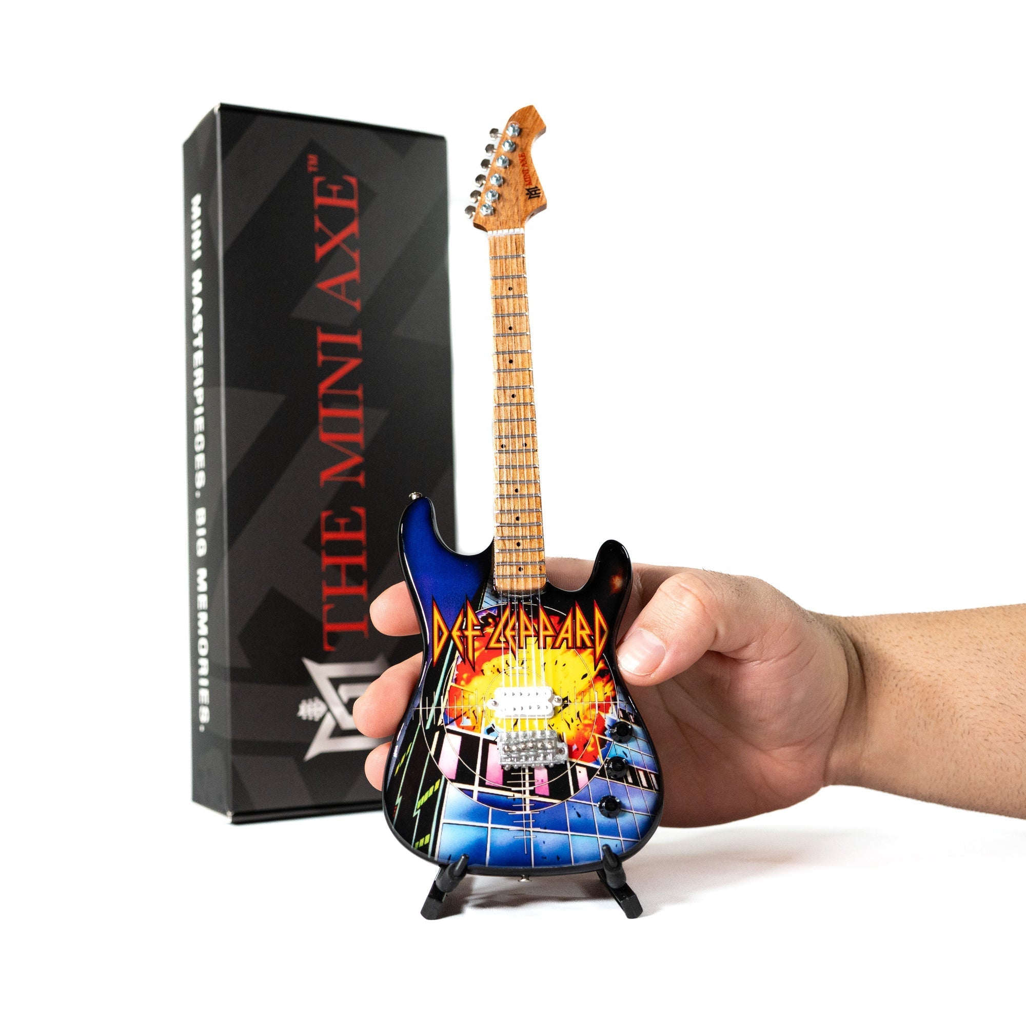 Def Leppard’s “Pyromania” Mini Axe The Mini Axe