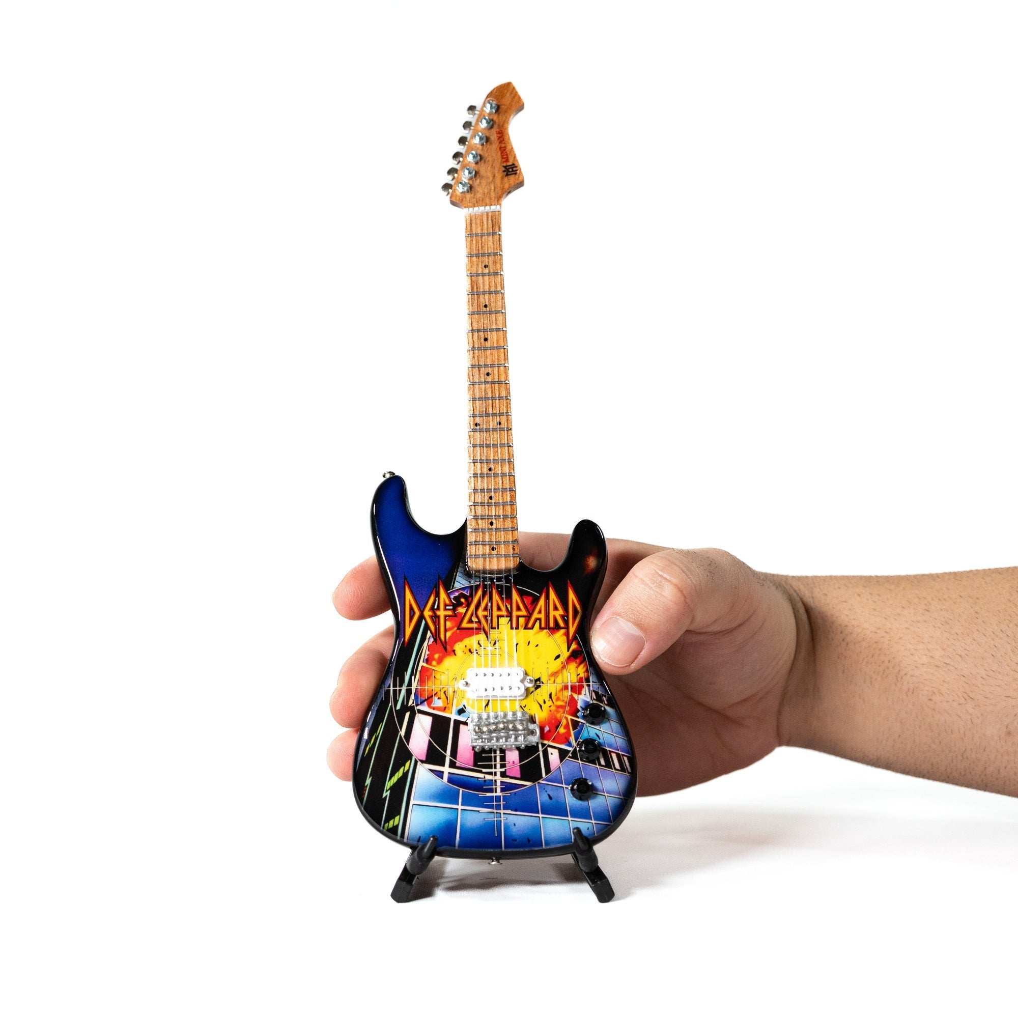 Def Leppard’s “Pyromania” Mini Axe The Mini Axe