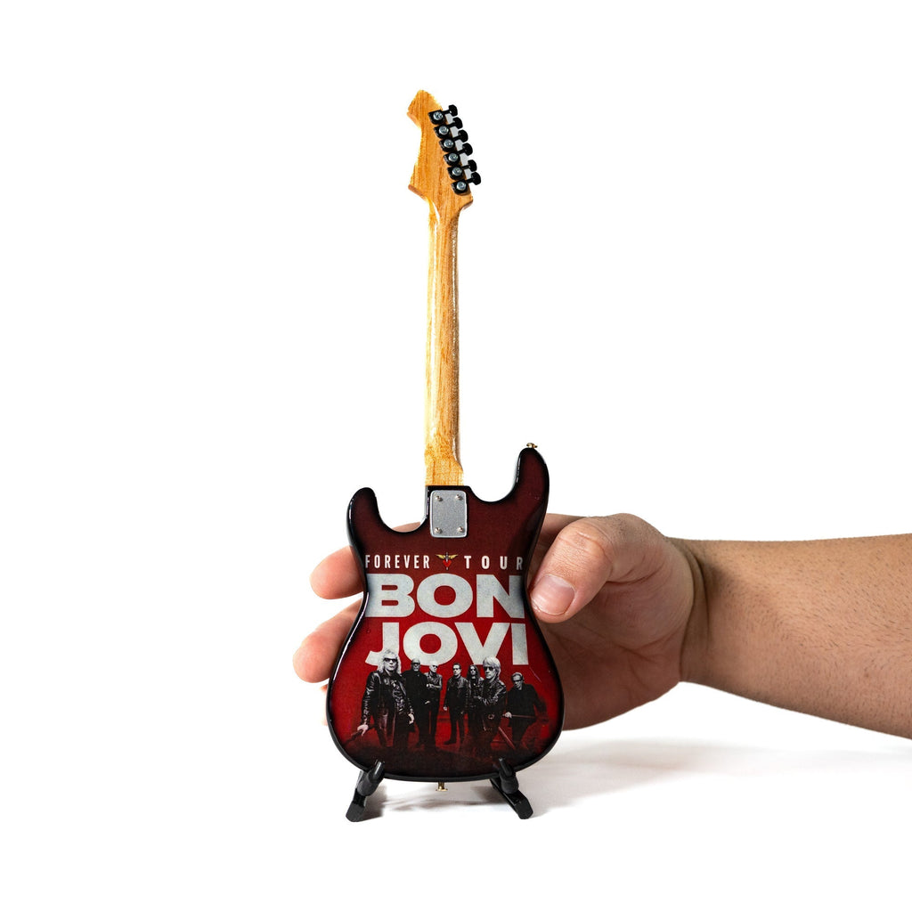 Bon Jovi Forever Tour Collectible Miniature Guitar The Mini Axe