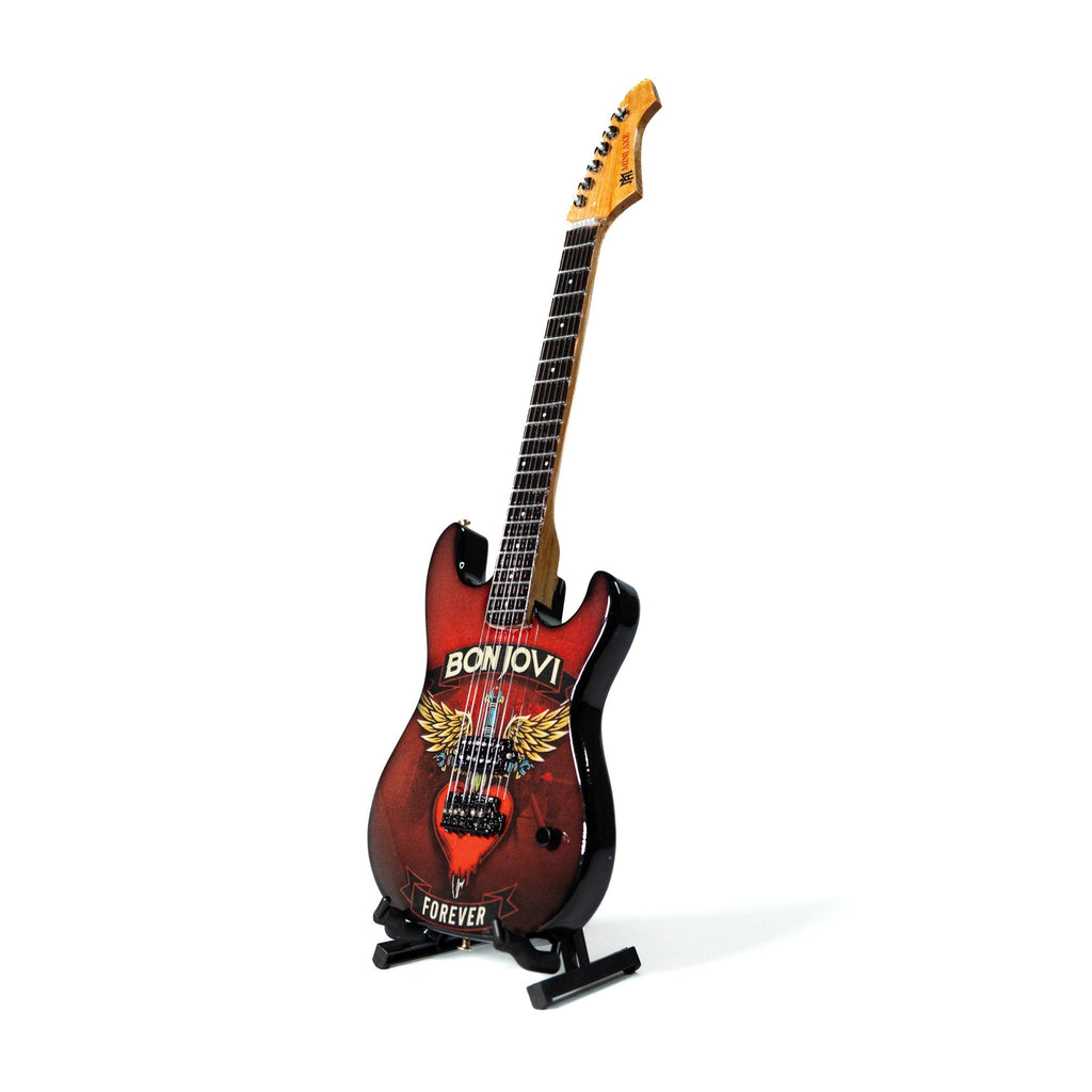 Bon Jovi Forever Tour Collectible Miniature Guitar The Mini Axe